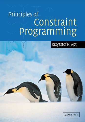 Principles Of Constraint Programming 1st Edition Krzysztof Apt