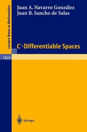 Cinfinity Differentiable Spaces 1st Edition Juan A Navarro González