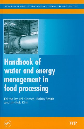 Handbook Of Water And Energy Management In Food Processing J Klemes