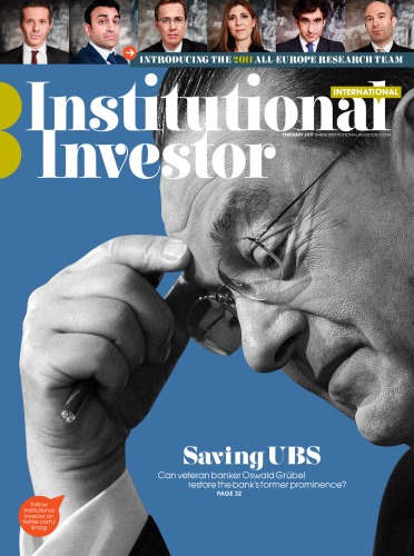 Institutional Investor February 2011 International Edition 34 1 Institutional Investor Volume 36