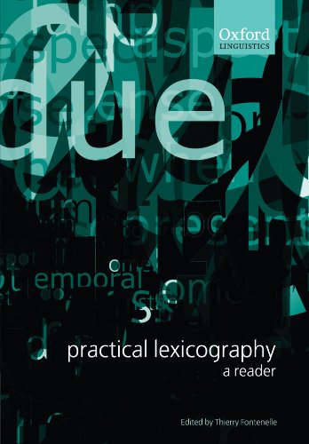 Practical Lexicography A Reader Thierry Fontenelle