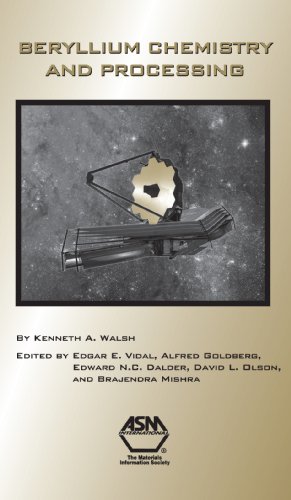 Beryllium Chemistry And Processing Kenneth A Walsh