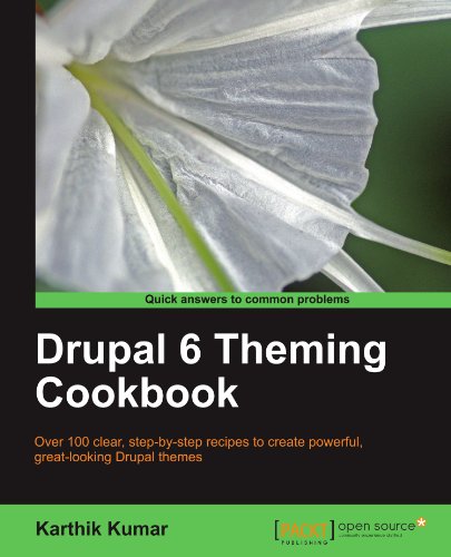 Drupal 6 Theming Cookbook Karthik Kumar
