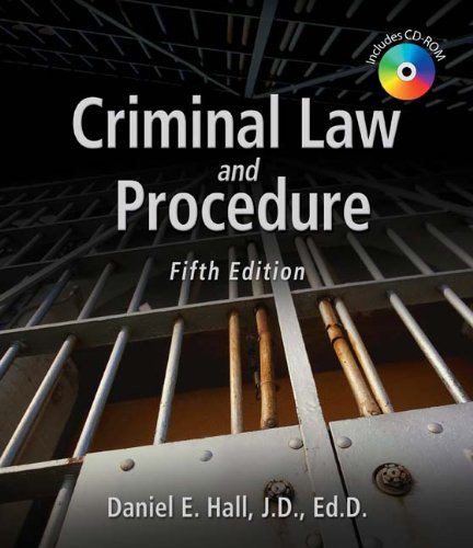 Criminal Law And Procedure West Legal Studies 5th Edition Daniel E Daniel E Hall Hall