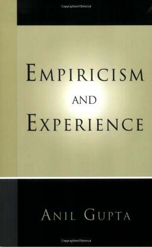 Empiricism And Experience Anil Gupta