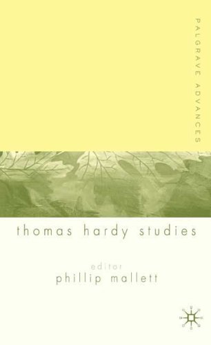 Palgrave Advances In Thomas Hardy Studies Phillip Mallett