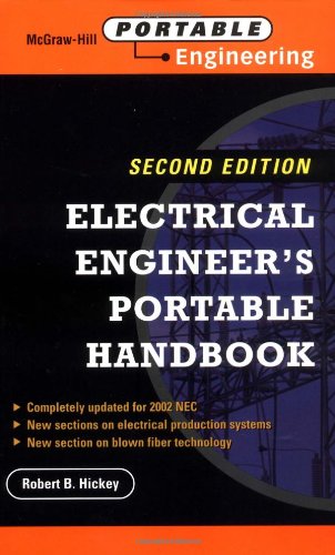 Electrical Engineers Portable Handbook 2nd Edition R B Hickey