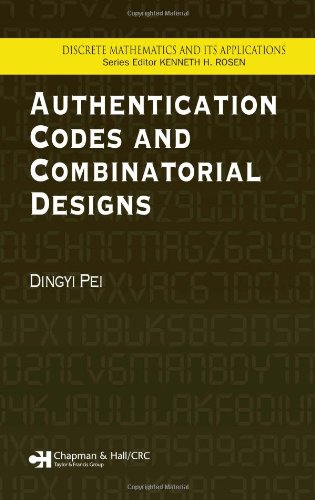 Authentication Codes And Combinatorial Designs 1st Edition Dingyi Pei