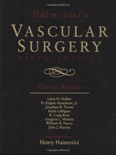 Haimovicis Vascular Surgery 5th Edition Henry Haimovici