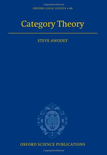 Category Theory 1st Edition Steve Awodey