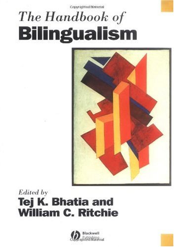 The Handbook Of Bilingualism Tej K Bhatia William C Ritchie