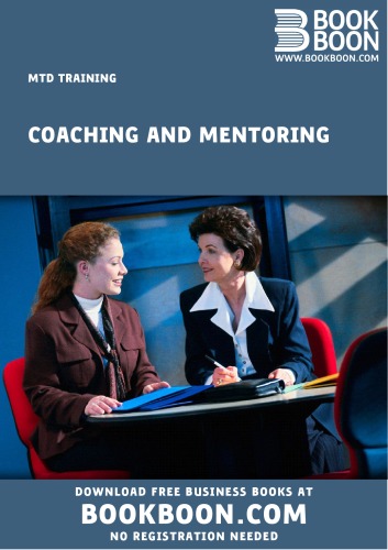 Coaching And Mentoring Mtd Training