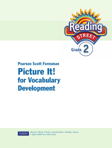 Picture It For Vocabulary Development Grade 2 Reading Street Grade 2 Pearson Scott Foresman