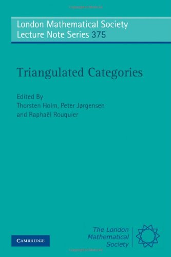 Triangulated Categories 1st Edition Thorsten Holm Peter Jrgensen
