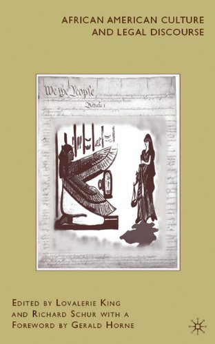 African American Culture And Legal Discourse 1st Edition Lovalerie King