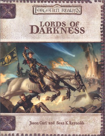 Lords Of Darkness Dungeons Dragons D20 30 Fantasy Roleplaying Forgotten Realms Setting Sean K Reynolds
