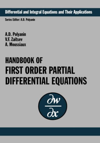 Handbook Of Firstorder Partial Differential Equations Andrei D Polyanin