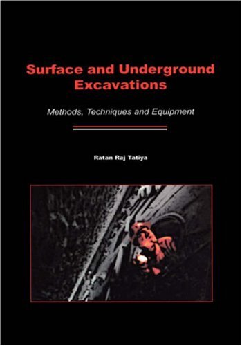Surface And Underground Excavations Methods Techniques And Equipment 1st Edition Ratan Raj Tatiya