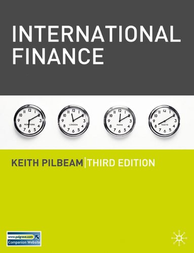 International Finance Third Edition 3rd Edition Keith Pilbeam