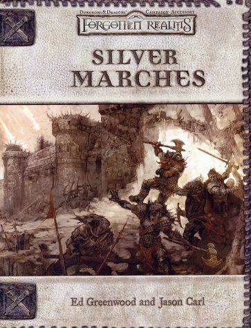 Silver Marches Dungeons Dragons D20 30 Fantasy Roleplaying Forgotten Realms Accessory Ed Greenwood