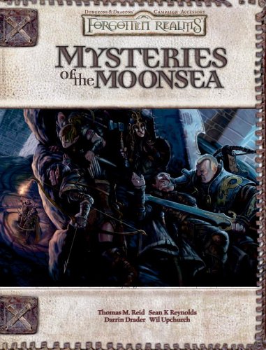 Mysteries Of The Moonsea Dungeons Dragons D20 35 Fantasy Roleplaying Forgotten Realms Supplement Thomas Reid