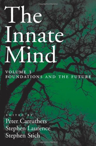 The Innate Mind Volume 3 Foundations And The Future Evolution And Cognition Peter Carruthers