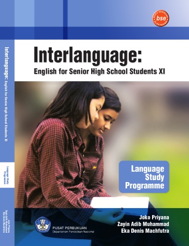 Interlanguage English For Senior High School Student Xi Language Study Programme Joko Priyana