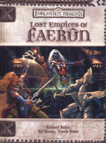 Lost Empires Of Faern Dungeons Dragons D20 35 Fantasy Roleplaying Forgotten Realms Supplement Ed Bonny