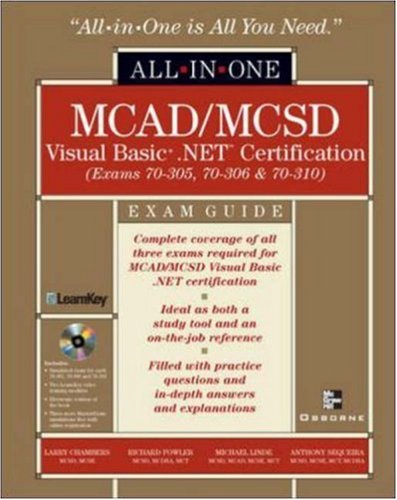 Mcad Mcsd Visual Basic Net Certification Allinone Exam Guide Larry Chambers