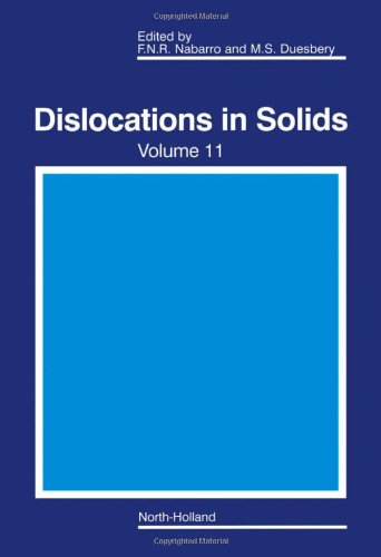 Dislocations In Solids 11 Frn Nabarro And Ms Duesbery Eds