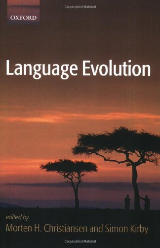 Language Evolution Studies In The Evolution Of Language 1st Edition Morten H Christiansen