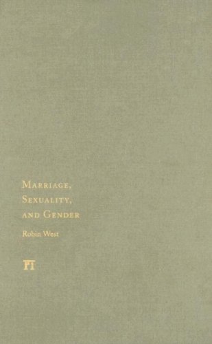 Marriage Sexuality And Gender Initiations Sex And Gender In Contemporary Perspectives Robin West
