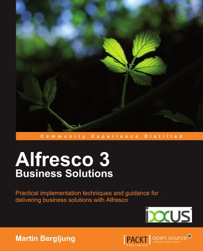Alfresco 3 Business Solutions Martin Bergljung