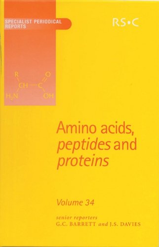 Amino Acids Peptides And Proteins Spr Amino Acids Peptides And Proteins Rsc 1st Edition J S Davies