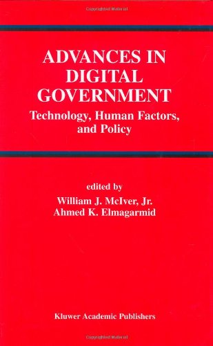 Advances In Digital Government Advances In Database Systems 1st William J Mciver Jr