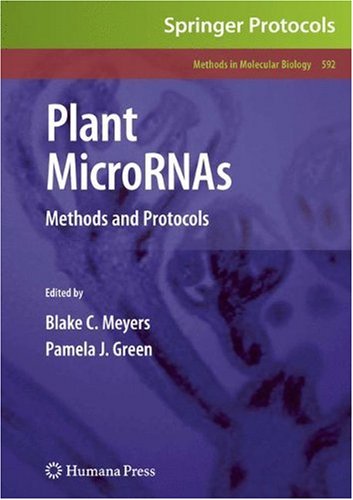Plant Micrornas Methods And Protocols 1st Edition Zhixin Xie Auth