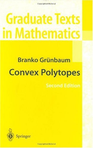 Convex Polytopes 2nd Branko Grnbaum