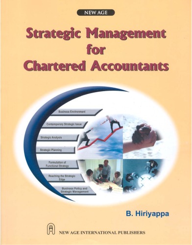 Strategic Management For Chartered Accountants 1st Ed B Hiriyappa