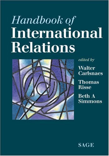 Handbook Of International Relations 1st Edition Walter Carlsnaes