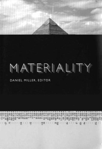 Materiality 1st Edition Daniel Miller Ed
