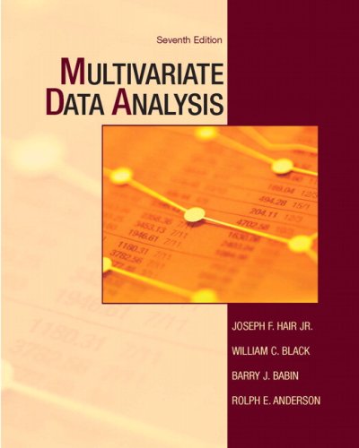 Multivariate Data Analysis 7th Edition 7th Edition Joseph F Hair