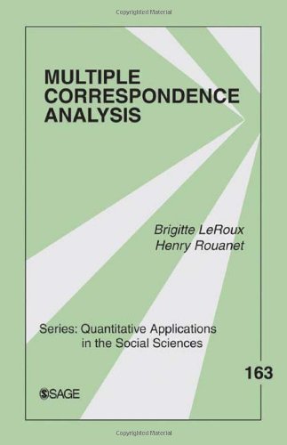 Multiple Correspondence Analysis Brigitte Le Roux Henry Rouanet