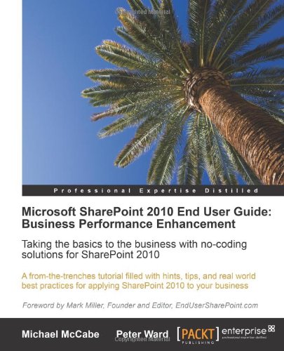 Microsoft Sharepoint 2010 End User Guide Business Performance Enhancement Peter Ward