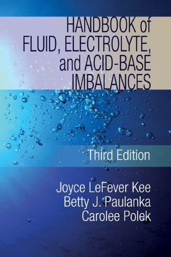 Handbook Of Fluid Electrolyte And Acidbase Imbalances 3rd Edition Joyce Lefever Kee