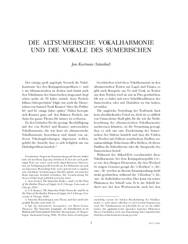 Journal Of Cuneiform Studies Jcs 57 2005 Piotr Michalowski