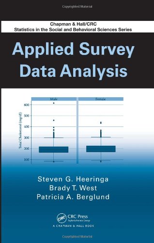 Applied Survey Data Analysis Chapman Hall Crc Statistics In The Social And Behavioral Scie 1st Edition Steven G Heeringa