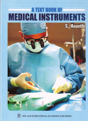 A Textbook Of Medical Instruments S Ananthi