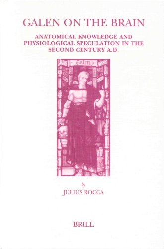 Galen On The Brain Anatomical Knowledge And Physiological Speculation In The Second Century Ad 1st Edition Julius Rocca