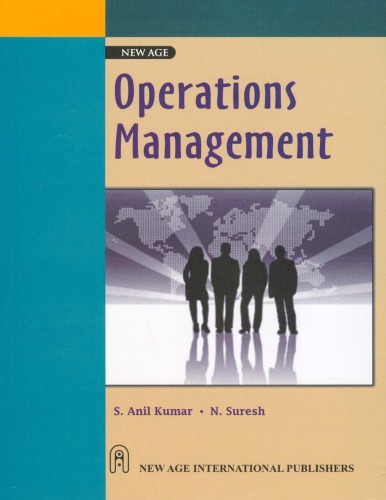 Operations Management S Anil Kumar N Suresh
