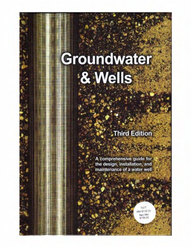 Groundwater Wells 3rd Robert J Sterrett Phd